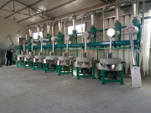 山西運(yùn)城石磨機(jī)組使用現(xiàn)場(chǎng)