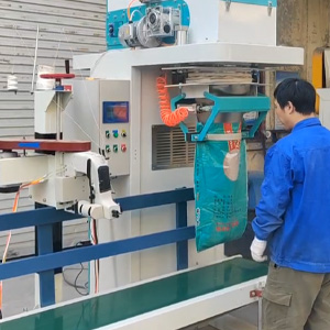 皮帶式包裝機試機